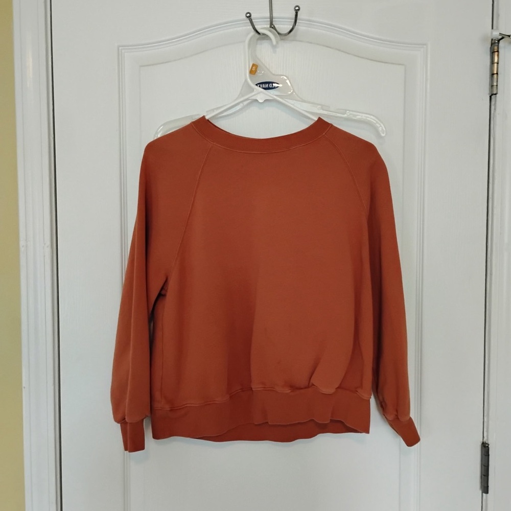 Old Navy Rust Crewneck Top